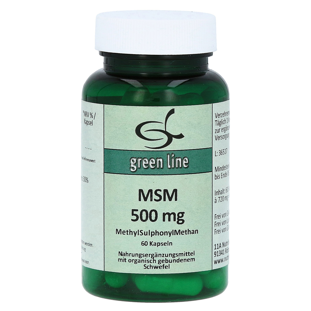 MSM 500 mg Kapseln 60 Stück