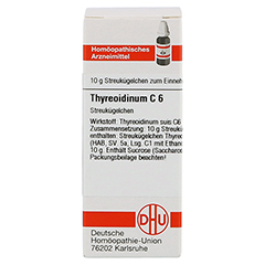 THYREOIDINUM C 6 Globuli 10 Gramm N1 - Vorderseite