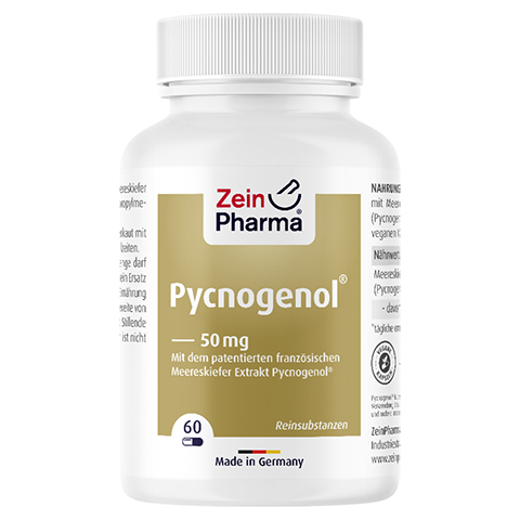 PYCNOGENOL 50 mg Kapseln ZeinPharma 60 Stck