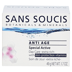 SANS SOUCIS ANTI AGE SPECIAL ACTIVE Tagespflege -extra rich- 50 Milliliter - Rckseite