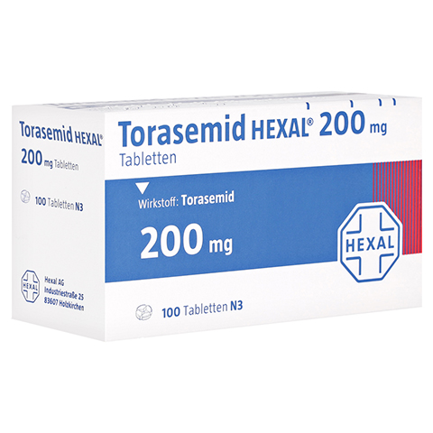 Torasemid HEXAL 200mg 100 Stck N3