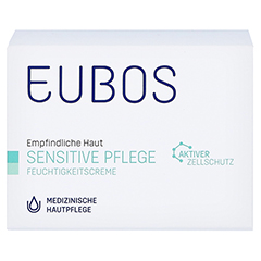 Eubos Sensitive Feuchtigkeitscreme Tagespflege 50 Milliliter - Vorderseite