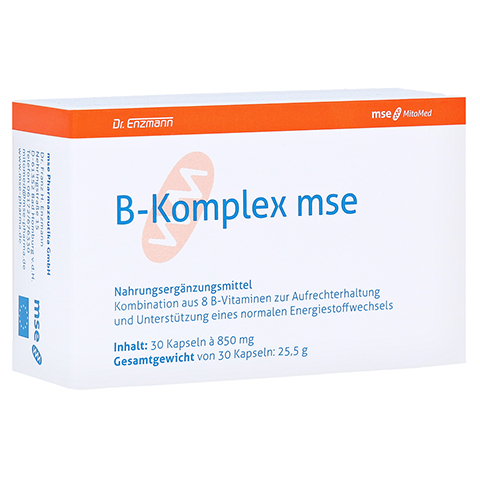 B-KOMPLEX mse Kapseln 30 Stck