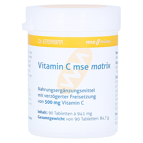 VITAMIN C MSE Matrix Tabletten 90 Stck