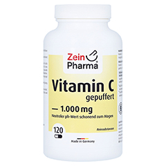VITAMIN C KAPSELN 1000 mg gepuffert 120 Stück