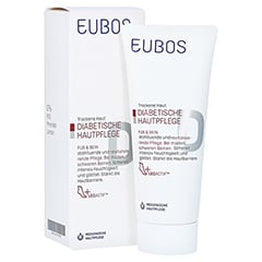 Eubos Diabetische Haut Pflege Fuß + Bein Creme 100 Milliliter