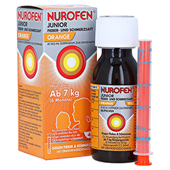 Nurofen Junior Fieber- & Schmerzsaft Orange 40 mg/ml 100 Milliliter N1
