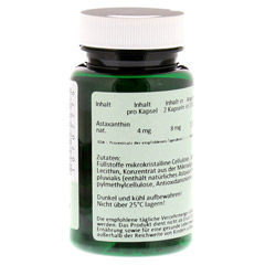 Astaxanthin 4 mg Kapseln 60 Stück - Rückseite