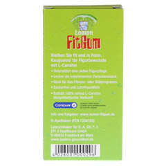 LEMON FIT Gum 31 Gramm - Rckseite