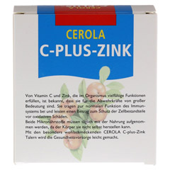 CEROLA C plus Zink Taler Grandel 32 Stück - Rückseite