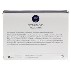 NOBILIN Q10 Multivitamin Kapseln 60 Stck - Rckseite