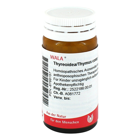 THYREOIDEA/Thymus comp.Globuli 20 Gramm N1