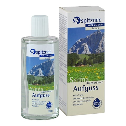 SPITZNER Saunaaufguss Alpenkräuter Wellness 190 Milliliter