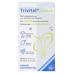 TRIVITAL immun Kapseln 56 Stück - Vorderseite