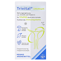 TRIVITAL immun Kapseln 14 Stck - Vorderseite