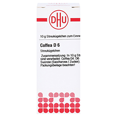 COFFEA D 6 Globuli 10 Gramm N1 - Vorderseite