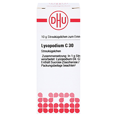 LYCOPODIUM C 30 Globuli 10 Gramm N1 - Vorderseite