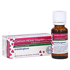 Cetirizin HEXAL bei Allergien 10mg/ml 20 Milliliter N2