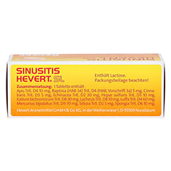 SINUSITIS HEVERT SL Tabletten 40 Stück N1 - Oberseite