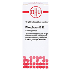 PHOSPHORUS D 12 Globuli 10 Gramm N1 - Vorderseite