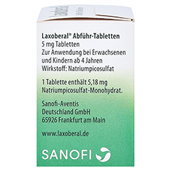 Laxoberal Tabletten 50 Stk.: Abfhmittel bei Verstopfung 50 Stck N3 - Linke Seite
