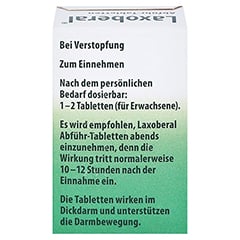 Laxoberal Abführ-Tabletten 5mg 50 Stück N3 - Rückseite