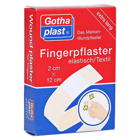 Gothaplast Fingerpflaster 12x2cm elastisch 5x2 Stück