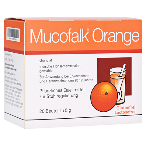 Mucofalk Orange Beutel 20 Stück N1