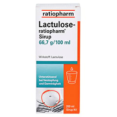 Lactulose-ratiopharm 200 Milliliter N1 - Vorderseite
