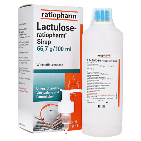 Lactulose-ratiopharm 1000 Milliliter N3