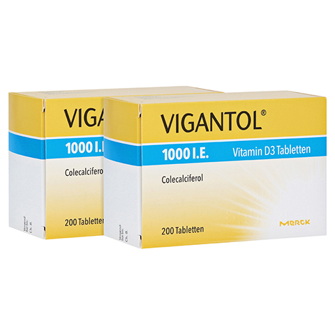 VIGANTOL 1.000 I.E. Vitamin D3 Tabletten 400 Stck
