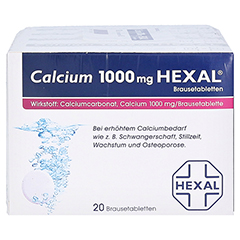 Calcium 1000mg HEXAL 100 Stck N3 - Vorderseite