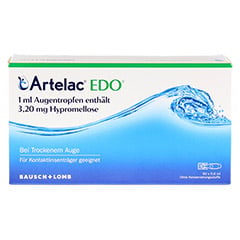 Artelac EDO Augentropfen, Trnenersatzmittel 120x0.6 Milliliter N3 - Vorderseite