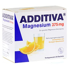 ADDITIVA Magnesium 375 mg Sachets Orange 20 Stck