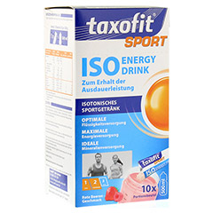 TAXOFIT Sport Iso Energy Drink rote Beeren Port.B. 10 Stck
