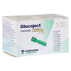 GLUCOJECT Lancets PLUS 33 G 100 Stück