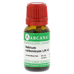 NATRIUM CARBONICUM LM 6 Dilution 10 Milliliter N1