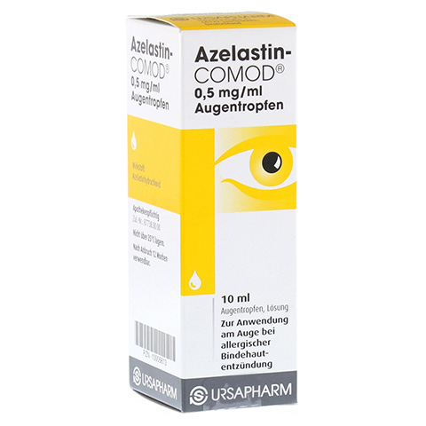 AZELASTIN-COMOD 0,5 mg/ml Augentropfen 10 Milliliter