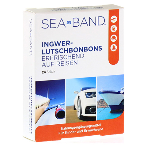 SEA-BAND Ingwer-Lutschbonbons 24 Stck