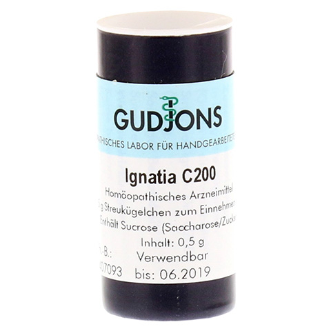 IGNATIA C 200 Einzeldosis Globuli 0.5 Gramm N1