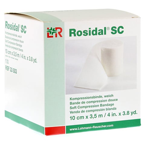 ROSIDAL SC Kompressionsbinde weich 10 cmx3,5 m 1 Stück