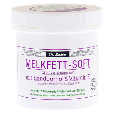 MELKFETT SOFT mit Sanddornöl & Vitamin E 250 Milliliter