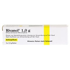 Rivanol 1,0g 5 Stück N1 - Vorderseite