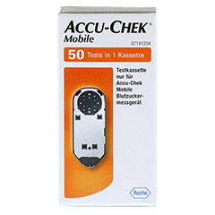 ACCU-CHEK Mobile Testkassette 50 Stück - Vorderseite
