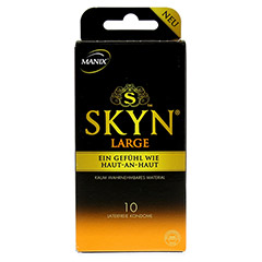 SKYN 10 large latexfrei Kondome 10 Stck - Vorderseite
