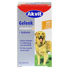 AKVIT Gelenk vitalplus Tabletten f.Hunde 60 Stck - Vorderseite