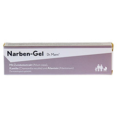 Narben-Gel Dr. Mann 25 Gramm - Rckseite
