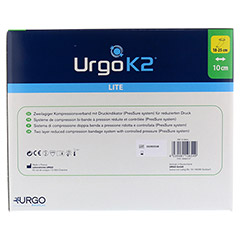 URGOK2 Lite Kompr.Syst.10cm Knöchelumf.18-25cm 6 Stück - Rückseite