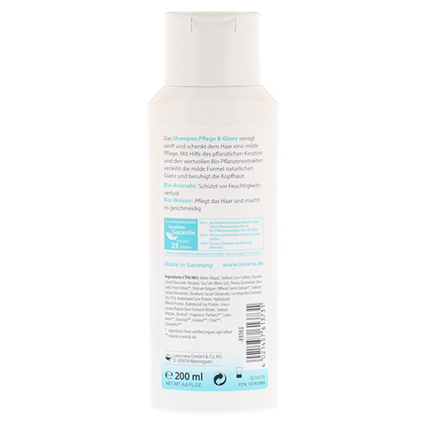 Erfahrungen Zu Lavera Basis Sensitiv Shampoo Pflege Glanz Dt 200 Milliliter Medpex Versandapotheke