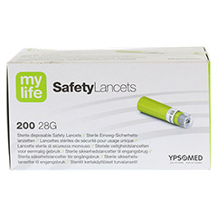 MYLIFE SafetyLancets 200 Stück - Unterseite